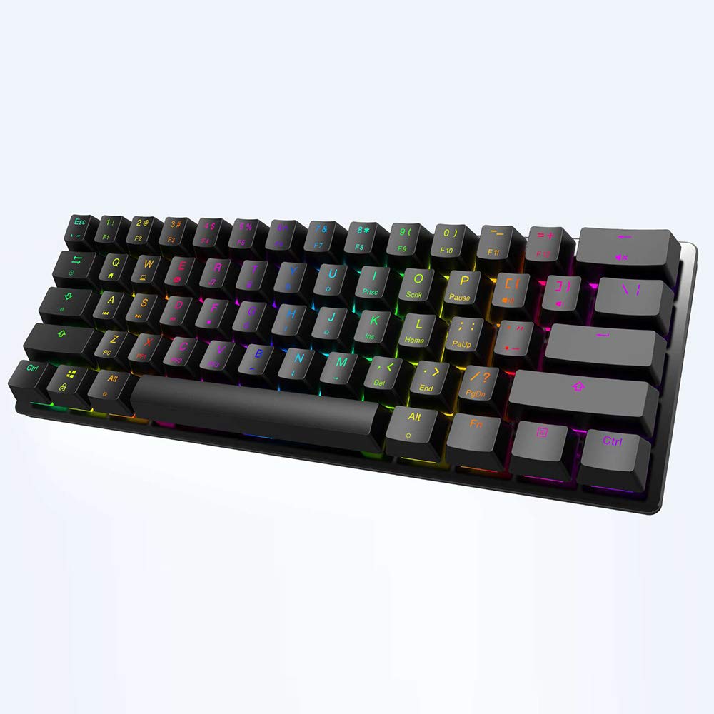 Amazon | 60%メカニカルゲーミングキーボード 61キー RGB Magic